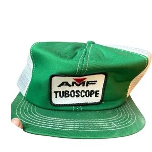 AMF Tuboscope Green Trucker Hat